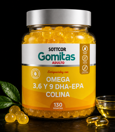 GOMITAS DE OMEGA 3 - ADULTOS